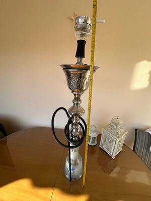 Hookah traditional large like new, 90cm height with accessories