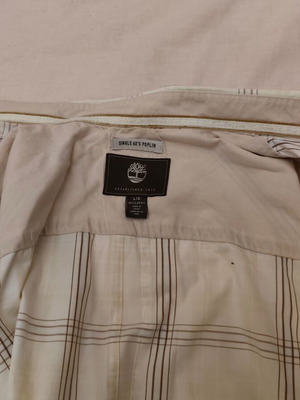 Timberland shirt used, size large, white