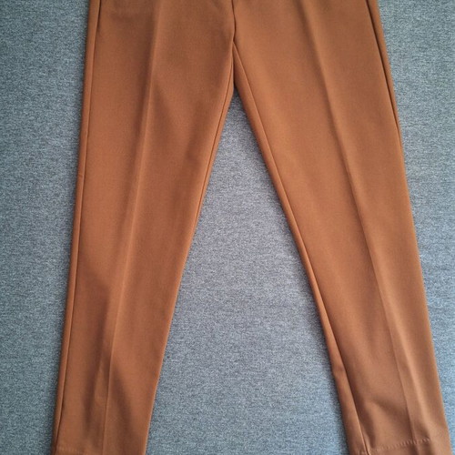 Women's Chino pants brick color, new, size XS
