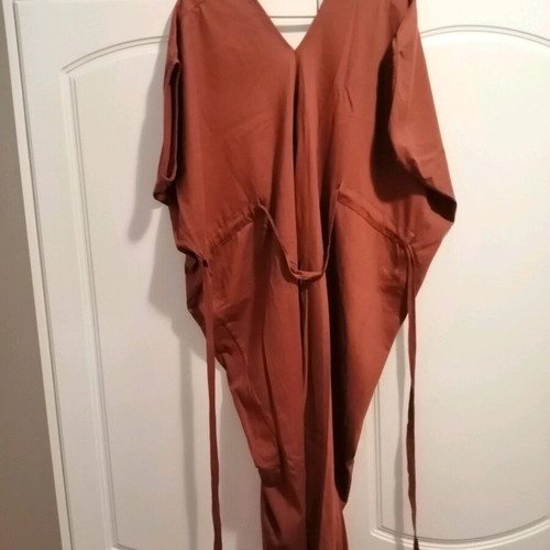 Cotton dress like new, brick color, size S