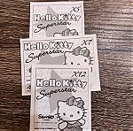  Αυτοκόλλητα Πανίνι Hello Kitty superstar 2009