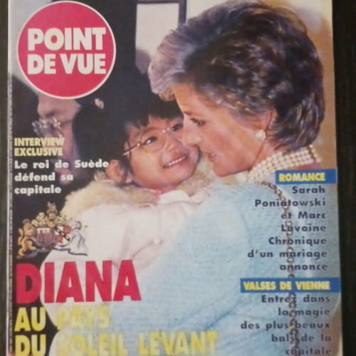 Point de Vue magazine Princess Diana February 1995