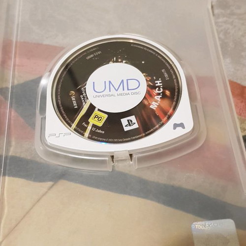 M.A.C.H game for PSP used