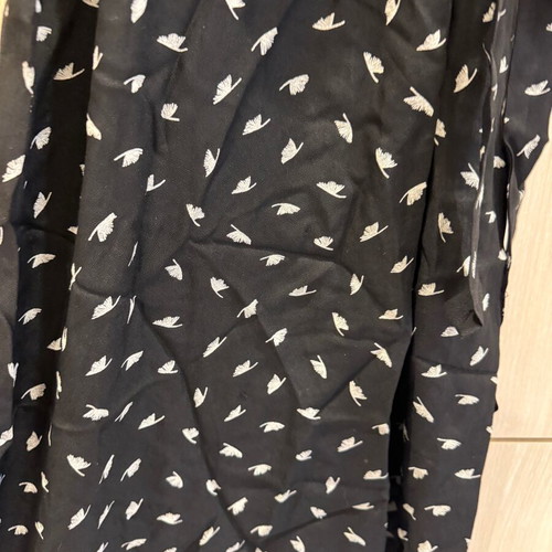 Vintage dress used with white collar and sleeves, size 10