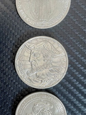 50 Escudos Silver Coins Os Lusiadas 1972 Vasco da Gama 1969 Pedro Alvares Cabral 1968