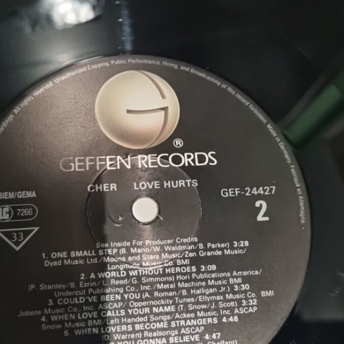 Cher Love Hurts vinyl used