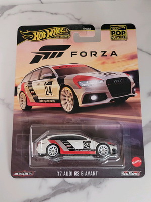 Hot Wheels '17 Audi RS 6 Avant Premium Forza car