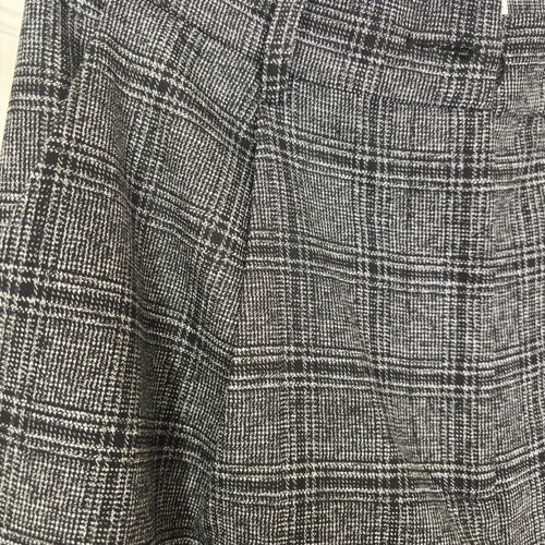 Toi&Moi checked gray wide leg pants new