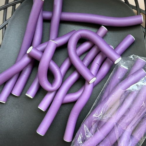 Hair curlers like new, foam bases soft, long-lasting curls