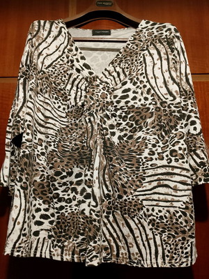 Women’s blouse wide Rogers+ROGERS like new black and white