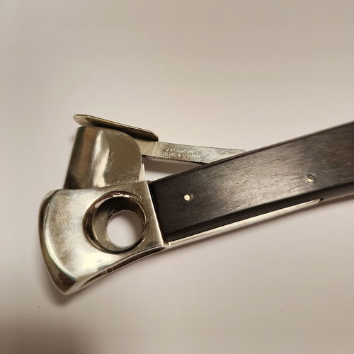 Donatus cigar cutter like new, Solingen Germany, 15cm, 2 round 1 V cut