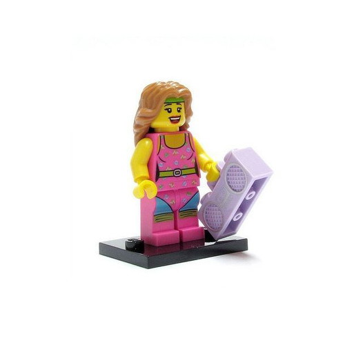 Lego Fitness Instructor Minifigure like new