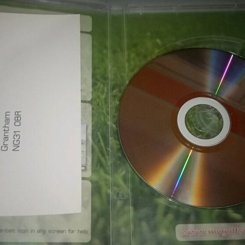 My Golf Scorer PC game in good condition