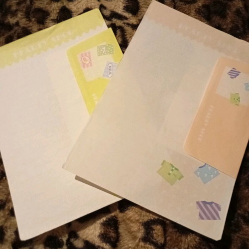 Correspondence used with folder and set sheet