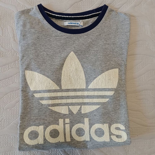 Adidas Originals T-shirt used, size 38, gray