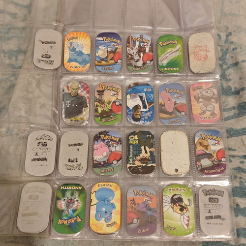 Μεταλλικά tags Pokémon με άλμπουμ