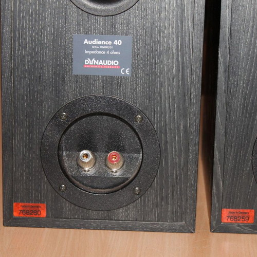 Dynaudio Audience 40 speakers