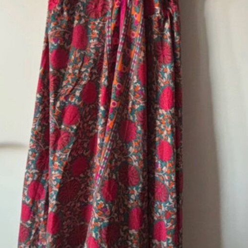 Satin dress Celestino like new, multicoloured pink