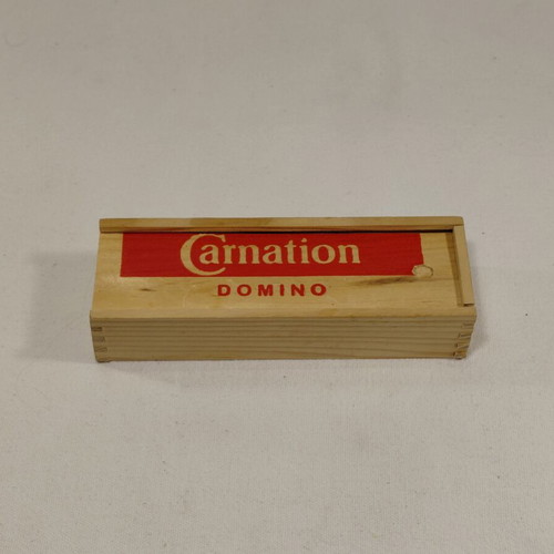 Carnation domino collectible advertising item