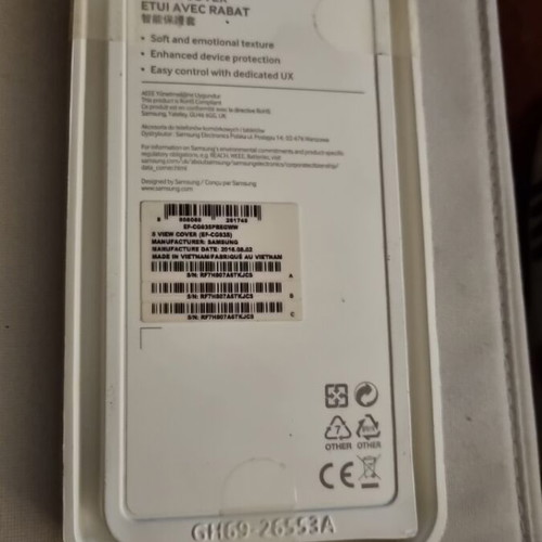 Samsung Galaxy S7 Edge genuine S View Cover new
