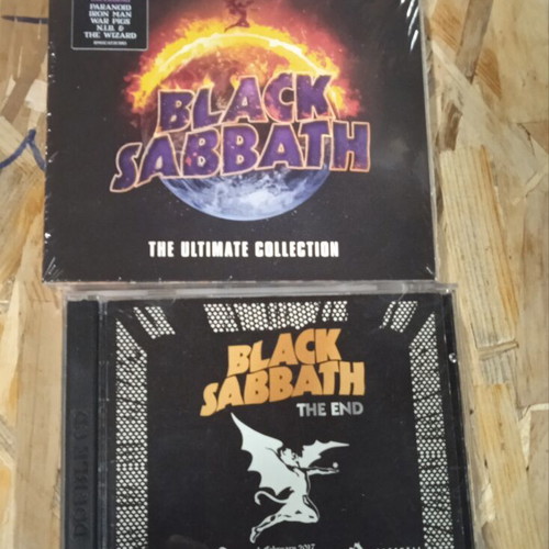 Black Sabbath double CD pack: The Ultimate Collection (sealed) & The End