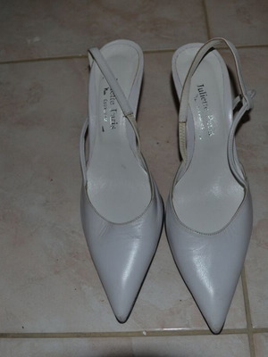 Juliette Paris white pumps used, size 38