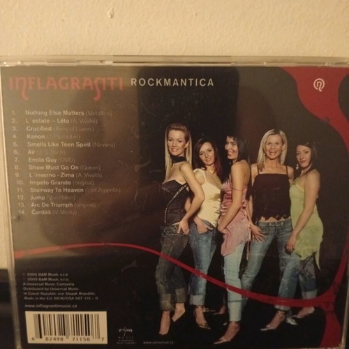 Inflagranti Rockmantica CD like new, classical music