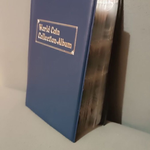 Album of 120 collectible coins from 7 countries