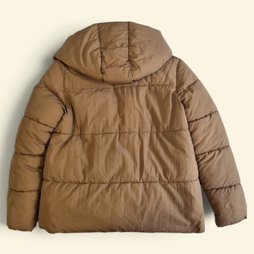 Terranova women's winter jacket, beige and brown, size M