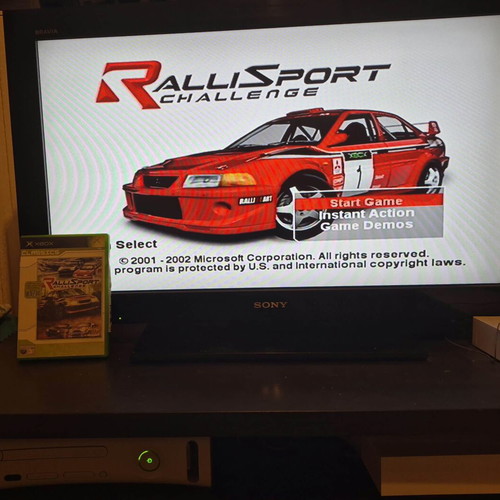 RalliSport Challenge Xbox Original racing game
