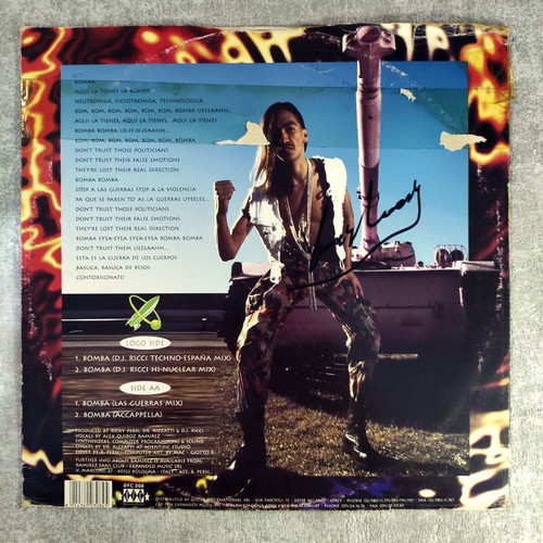 Ramirez Bomba 12'' Vinyl Maxi Single 1994 used, electronic