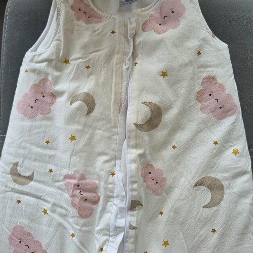 Baby sleeping bag winter with cotton size 80 like new