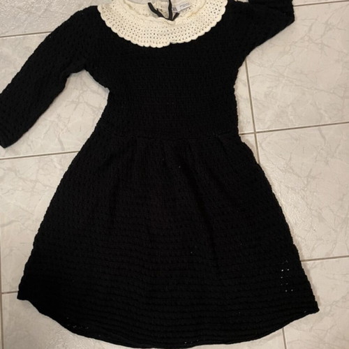black leather dress loafers PAUL ZIP UP KNIT DRESS Black / M