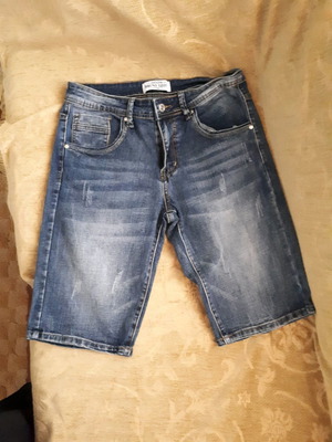 Jean denim shorts used, set of 2 pieces