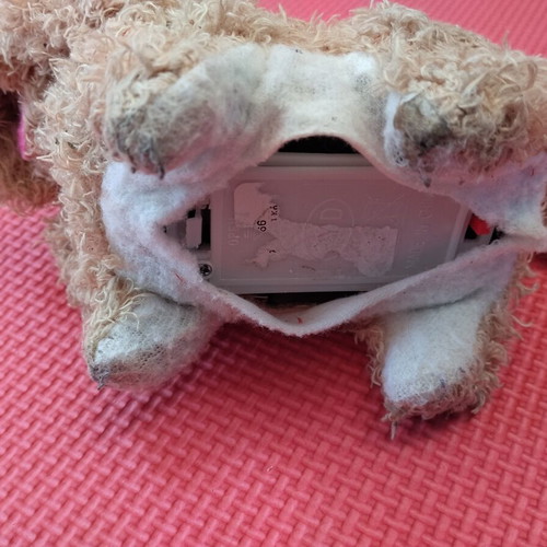 Walking barking dog toy used, requires batteries