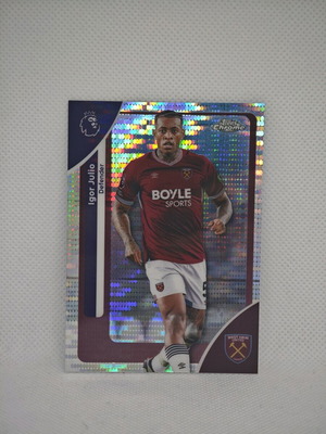 Igor Julio 2026 Topps Chrome Premier League Prizm card like new