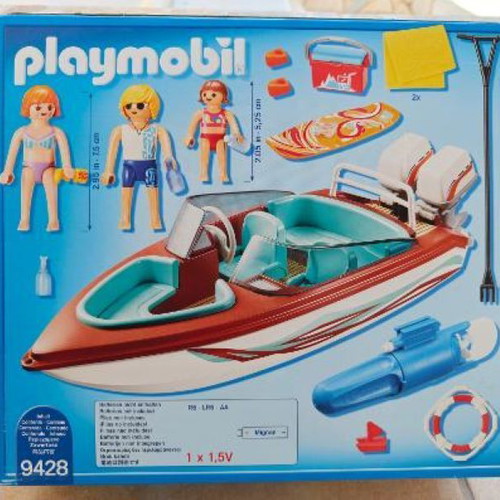 Playmobil 9428 Speedboat with Underwater Motor new