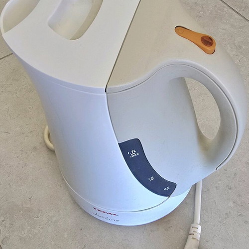 Tefal Justine Electric Kettle used, 1.7L plastic