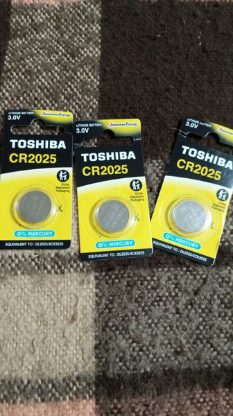 3 Μπαταρίες CR2025 Toshiba