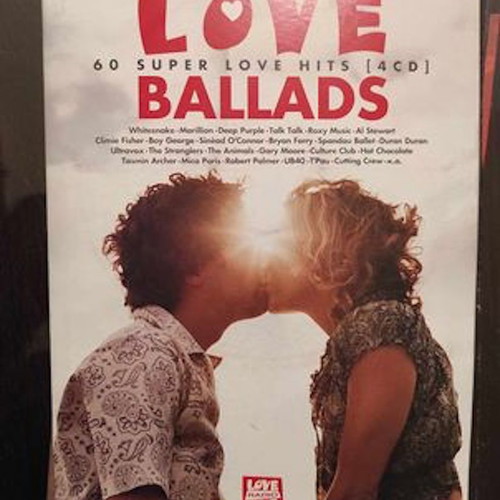 Love Ballads 4 CD new, 60 super love hits