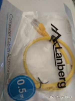 Lanberg Ethernet cable 0.5m new