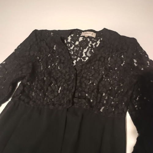 Photiss women's coat NoM/L like new with lace and muslin