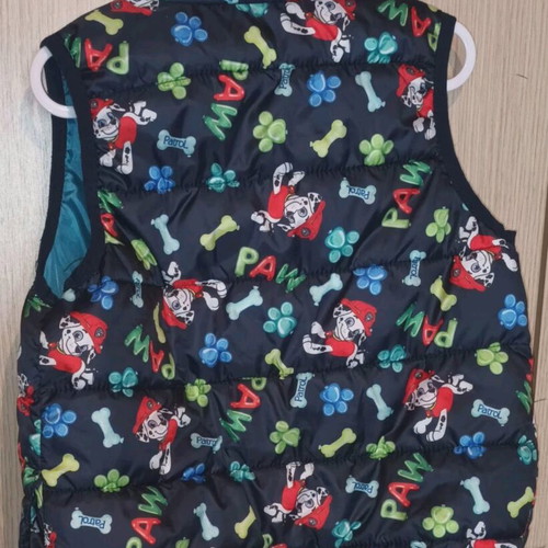 Paw Patrol sleeveless jacket size 104, 3-4 years like new