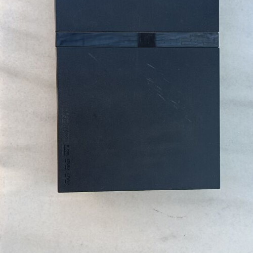 Sony PlayStation 2 slim console with 5 games, power supply and cables