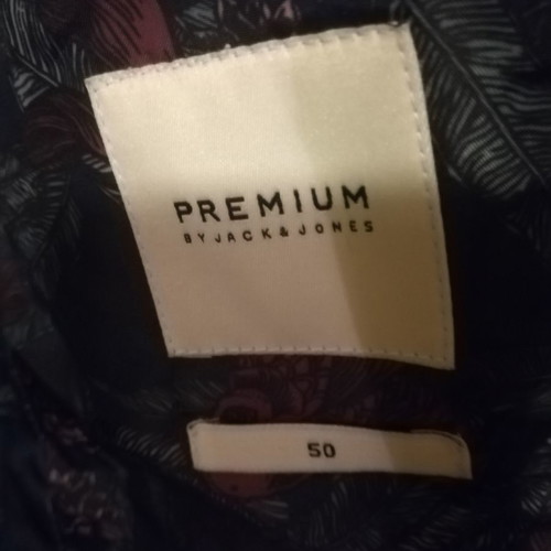 Jack and Jones and 7SQR jackets size 50 like new, black and grey checkered