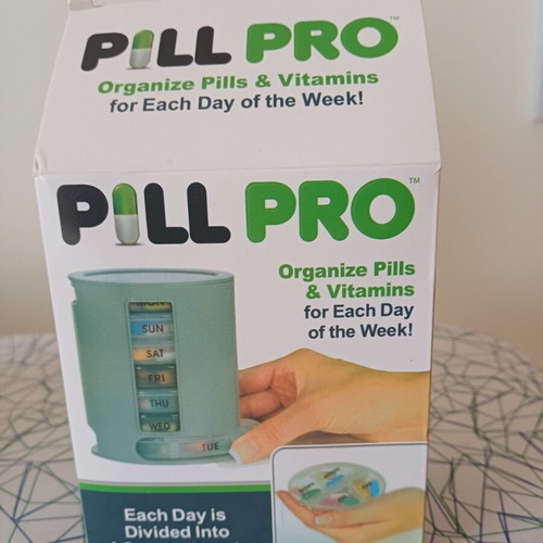 Pill organizer for 7 days new, 4 doses per day