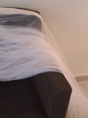 Crib mosquito net new, excellent condition