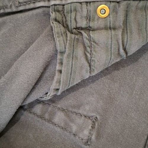 Zara men's fabric pants like new, graphite color, size L