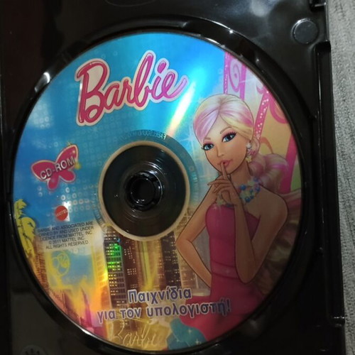 Barbie Paramythenia Tragoudia CD with bonus CD-ROM