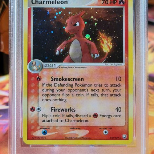 Charmeleon Ex Team Rocket Returns 2004 holo card like new